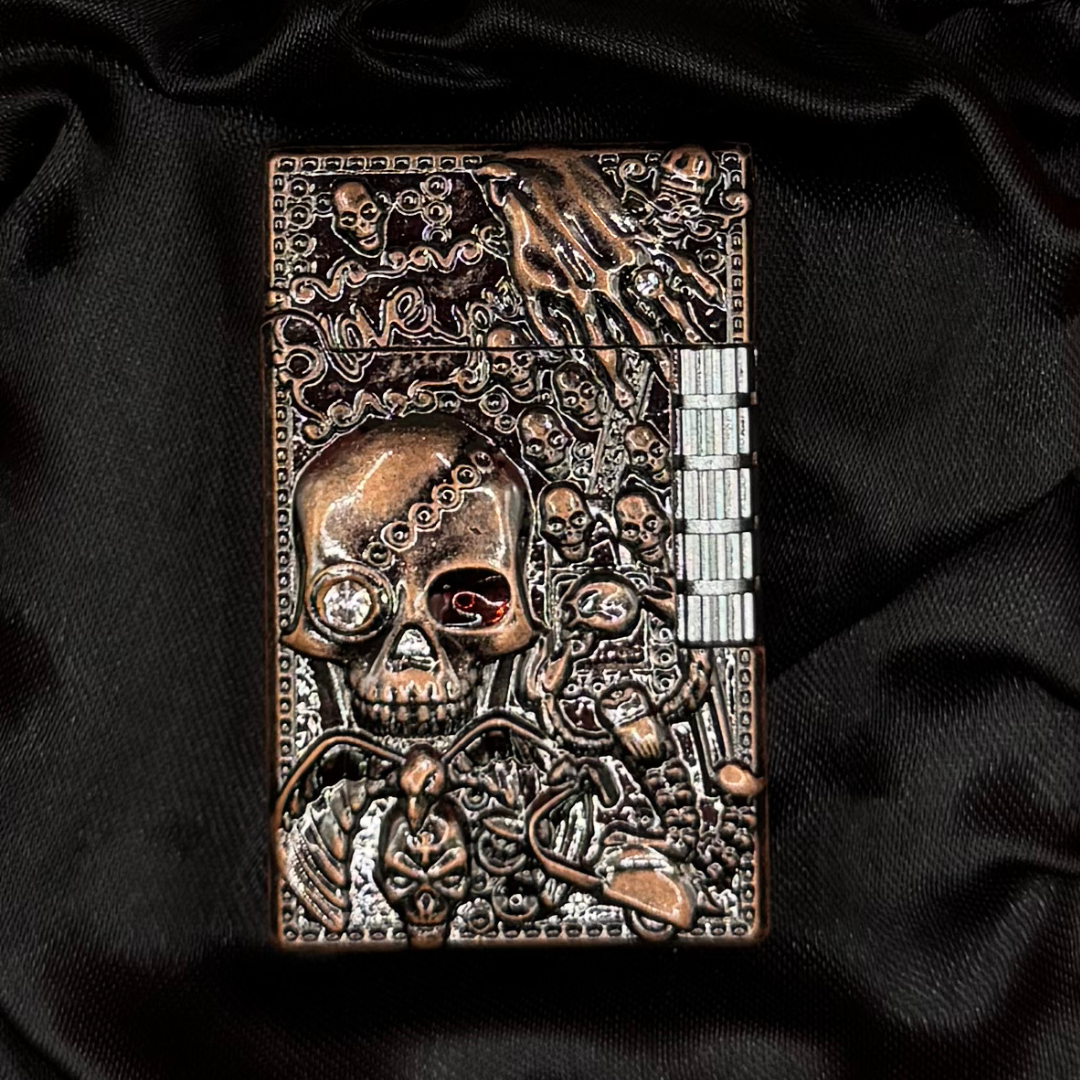 Briquet "Tête de mort"