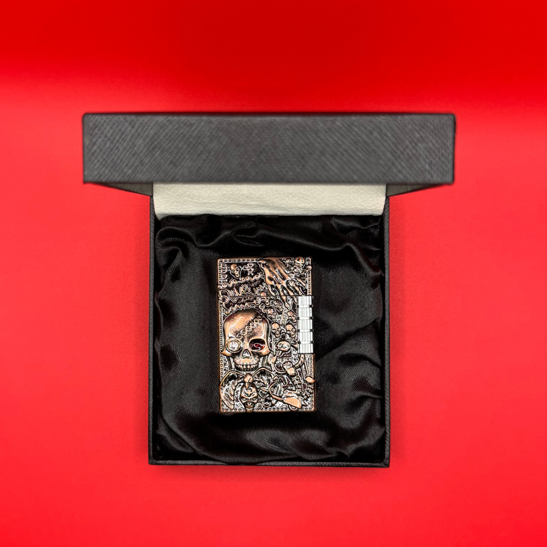 Briquet "Tête de mort"